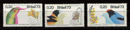 Brésil ** N° 1035 à 1037 - Oiseaux - Neufs