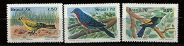Brésil ** N° 1310 à 1312 - Oiseaux - Neufs