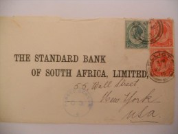Afrique Du Sud Lettre De Elliot 1915 Pour New York Avec Censure - Lettres & Documents