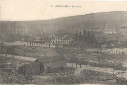 CHEVILLON - 52 - VUE RARE De La Gare - ENCH - - Chevillon