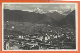 N14/426, Brigue Et Massif Du Simplon, Brig, Circulée 1930 - Brigue-Glis 