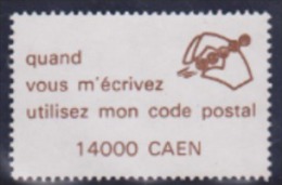 Vignette - Code Postal : Caen : 14000 - Codice Postale