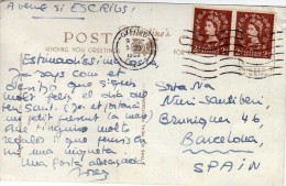 2072 Postal Oxford 1958 Inglaterra - Lettres & Documents