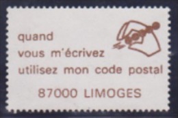 Vignette - Code Postal : Limoges : 87000 - Postcode