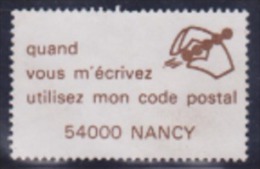 Vignette - Code Postal : Nancy : 54000 - Postcode