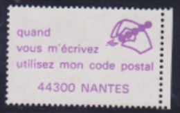 Vignette - Code Postal : Nantes  : 44300 - Postcode