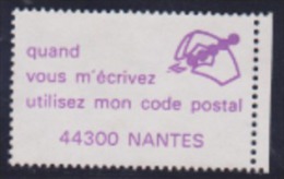 Vignette - Code Postal : Nantes  : 44300 - Codice Postale