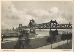 10184. Postal DIUSBURG (Renania Nord Westfalia) . Rheinbrucke - Duisburg