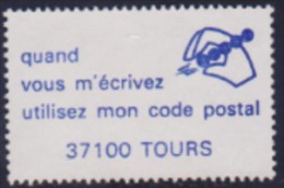 Vignette - Code Postal : Tours 37100 - Postleitzahl