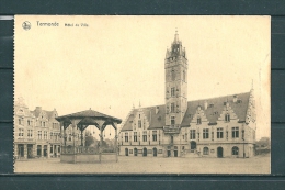 TERMONDE: Hotel De Ville, Niet Gelopen Postkaart  (GA15008) - Dendermonde