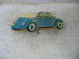 Pin´s Coccinelle Décapotable De La Marque Wolkswagen. - Volkswagen