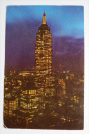 (5/3/41) AK "New York" Empire State Building At Night, Um 1955 - Empire State Building