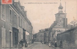 PONTVALLAIN (72) RUE DE LA POSTE - Pontvallain