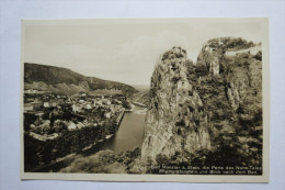 (5/3/48) AK "Bad Münster A. Stein" Die Perle Des Nahe-Tales, Rheingrafenstein Und Blick Nach Dem Bad - Bad Muenster A. Stein - Ebernburg