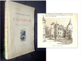 "L´AUVERGNE" Gravure Engraving FRAIPONT Carte Collection Montagne De France LAURENS Ca 1920 ! - Auvergne