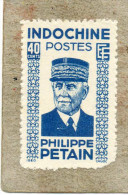 INDOCHINE : Effigie Du Maréchal Pétain - - Unused Stamps