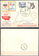 Poland 1969 Airmail Balloon Card - Ballons