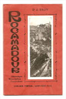 "ROCAMADOUR" (Historique/ Description/ Excursions) Guide Midi Pyrenees Lot Quercy 1930 ! - Midi-Pyrénées