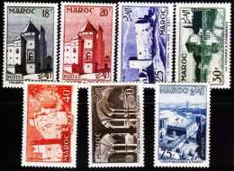 MAROCO - ARCHITECTURE  - **MNH - 1955 - Moscheen Und Synagogen