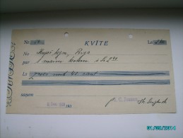 LATVIA   CHECK 1931  2,4 LATS    , 0 - Assegni & Assegni Di Viaggio