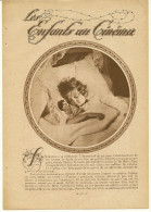 Feuillet  Article Actualité De 1920 " Les Enfants Au CINEMA Simone GENEVOIS" Par Armand RIO. - Historical Documents