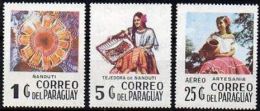 PARAGUAY  1977 - Artisanat - Costumes (3) - Paraguay