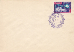 80-RUSSIAN ANTARCTIC EXPEDITION, SHIP, STAMP AND SPECIAL POSTMARK ON COVER, 1970, RUSSIA - Spedizioni Antartiche