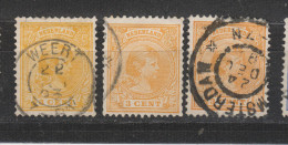 Yvert 34 Oblitéré 3 Exemplaires - Used Stamps