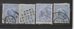 Yvert 35 Oblitéré 4 Exemplaires - Used Stamps