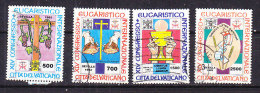 Z2058 - VATICANO SASSONE N°961/64 - VATICAN Yv N°952/55 - Used Stamps