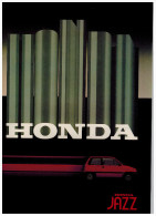 Honda Jazz Catalogue 19 Pages 1983  Format A4  D' ALLEMAGNE - Reclame