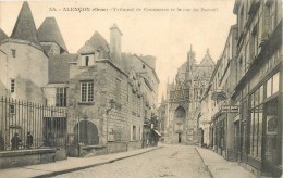 61 ALENCON - Tribunal De Commerce Et La Rue Du Bercail - Alencon