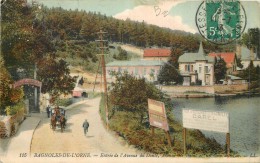 61 BAGNOLES DE L´ORNE - Entrée De L'Avenue Du Dante - Avenue Des Bains Et Un Coin Du Lac - Bagnoles De L'Orne