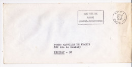 FRANCE LETTRE A DESTINATION DE LA FRANCE EN PORT PAYE EN DATE DU 25.2.1967 - Other & Unclassified