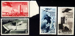 ITALIA - ITALY - WORLD  CUP - FIFA - AIR Set - Stadio Di TORINO FIRENZE  BOLOGNA- **MNH - 1934 - 1934 – Italia