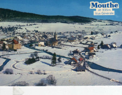 25      MOUTHE VUE GENERALE AERIENNE Sous La Neige  CPM Année 1980 EDIT C I M - Mouthe