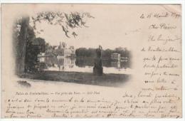 77 - Palais De FONTAINEBLEAU - Vue Prise Du Parc - Très Belle CPA De 1899!!! - Fontenay Tresigny