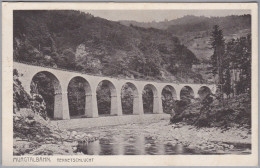 BW Forbach 1917-1-20 Freiburg Murgtalbahn Tennetschlucht Foto Gebr. Metz - Forbach