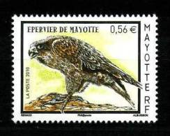 MAYOTTE 2010  Poste N° 235 **   Neuf Ier Choix. SUPERBE. (Oiseaux, Birds. Epervier De MAYOTTE) - Otros & Sin Clasificación