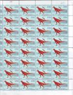 2006.513 CUBA MNH SHEET COMPLETE 2006 MNH DINOSAUR - Blocchi & Foglietti