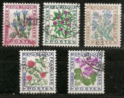 Taxes  N°   96 - 98 - 99 - 101 - 102  -  Oblitérés  -  Fleurs Des Champs - 1960-.... Used