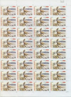 2005.525 CUBA COMPLETE MNH SHEET 2005 DINOSAUR PREHISTORIC - Blocks & Sheetlets