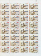 2005.525 CUBA COMPLETE MNH SHEET 2005 DINOSAUR PREHISTORIC - Hojas Y Bloques