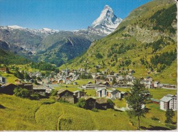 SUISSE,SWITZERLAND,SWISS, HELVETIA,SCHWEIZ ,VALAIS,ZERMATT,MATTERHORN,VILLAGE,été - Zermatt