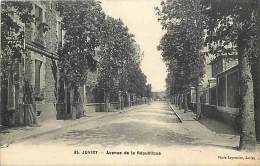 Essonne - Ref - P58 - Juvisy Sur Orge - Avenue De La Republique -  Carte Bon Etat - - Juvisy-sur-Orge