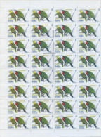 2005.523 CUBA COMPLETE MNH SHEET 2005 PARROT BIRD PAJAROS - Hojas Y Bloques