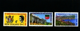 NEW ZEALAND - 1965  COMMONWEALTH PARLIAMENTARY CONFERENCE  SET MINT NH - Nuevos