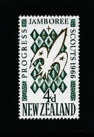 NEW ZEALAND - 1966  SCOUT JAMBOREE MINT NH - Nuevos