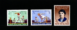 NEW ZEALAND - 1969  CRICKET AND GUNN  SET  MINT NH - Neufs