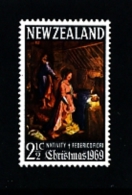 NEW ZEALAND - 1969  CHRISTMAS  MINT NH - Nuevos